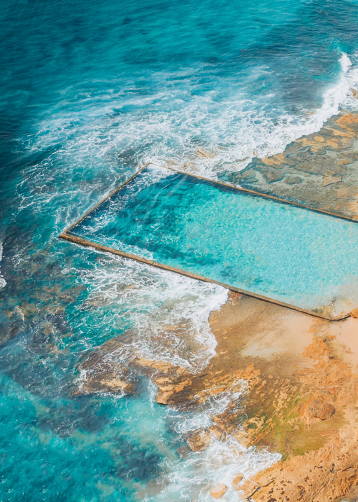 secret ocean pool in Australia