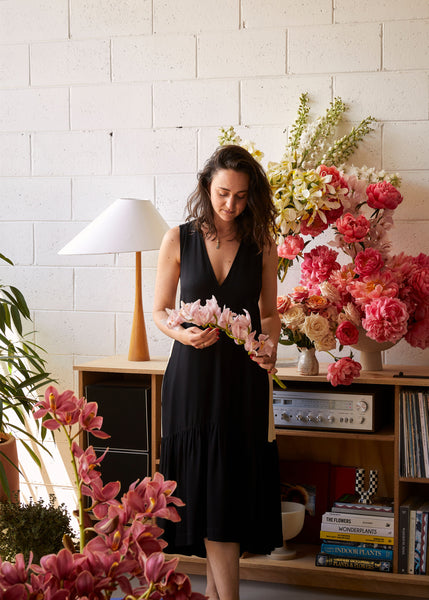 Florist Gina Lasker’s Home Meets Workspace Is Blooming with Colour and Charm