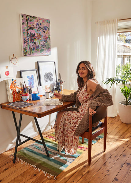 How an Artist Breathed New Life Into Her Mid-Century Home