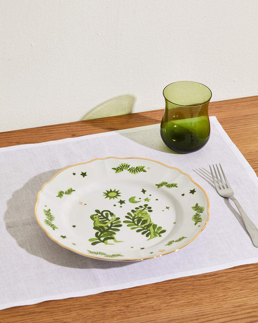 Bitossi Home Green Dinner Plate