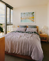 Lilac 100% French Flax Linen Bedding Set