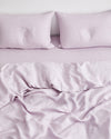 Lilac 100% French Flax Linen Bedding Set