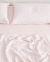 Rosewater 100% French Flax Linen Fitted Sheet