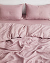 Lavender 100% French Flax Linen Pillowcases (Set of Two)