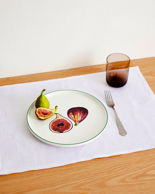 Bed Threads 'Fig' Ceramic Dinner Plate