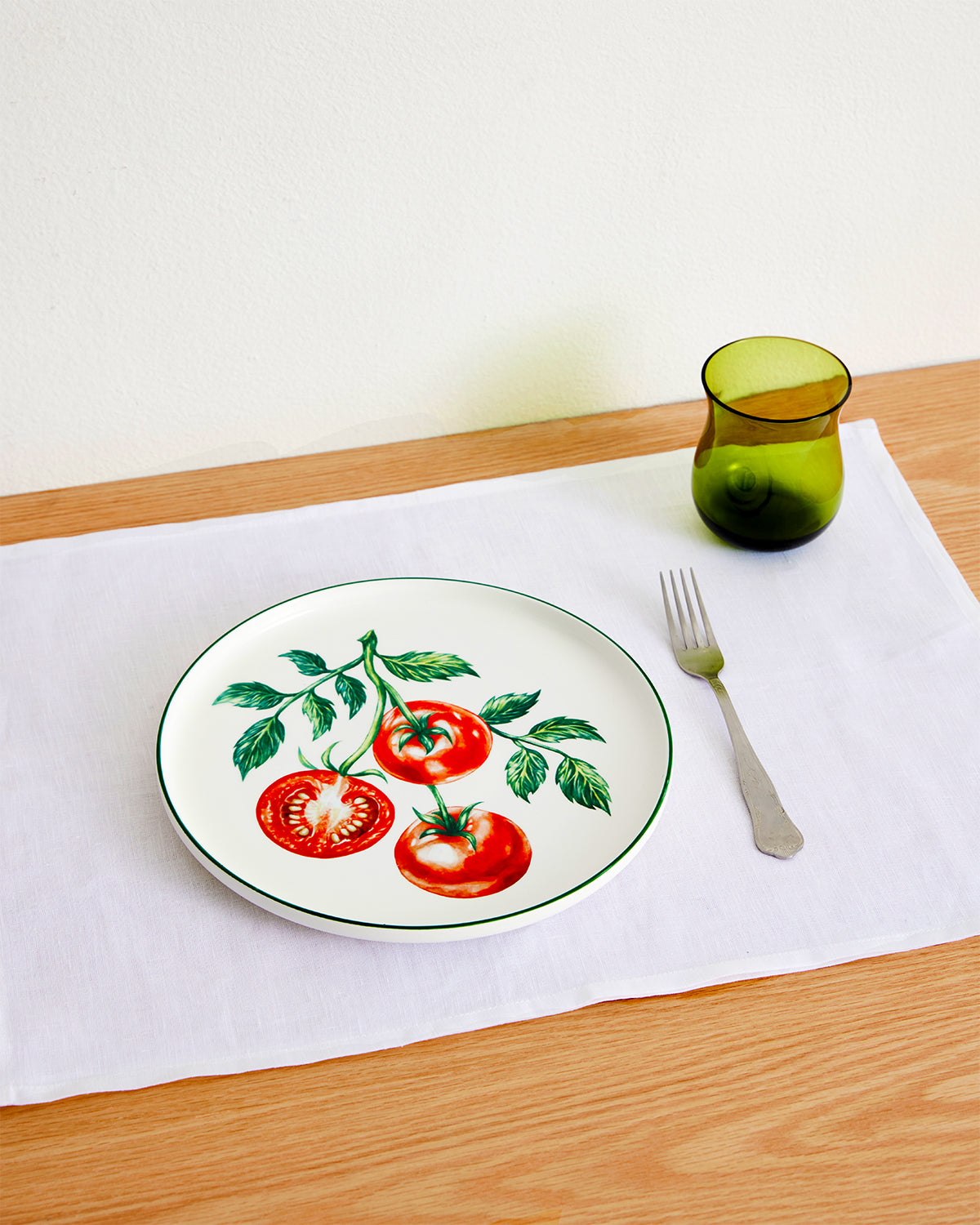 Bed Threads 'Tomatoes' Ceramic Dinner Plate