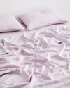 Lilac 100% Flax Linen Sheet Set