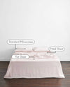 Rosewater 100% Flax Linen Sheet Set
