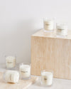 Fresh Linen Candle by Bed Threads