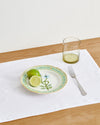 Bitossi Home Dessert Plate Botanica in Green