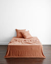 Hazelnut 100% French Flax Linen European Pillowcases (Set of Two)
