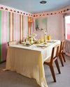 Limoncello 100% French Flax Linen Tablecloth