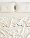 Oatmeal Quilted Bed Cover