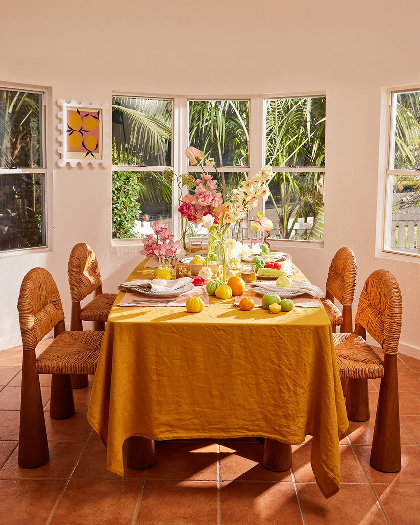 Turmeric, Terracotta & Oatmeal Table Bundle